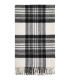 Plaid Ecossais Dress Stewart Gris Laine Mérinos 140X185cm