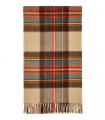 Plaid Laine Mérinos Ecossais Antique Dress Stewart 140 X 185 cm