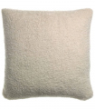 Coussin Fausse Fourrure Barry Neige 45 x 45 cm