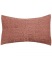 Coussin Coton Tana Rose Blush 40 x 65 cm