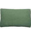 Coussin Coton Tana Vert Amande 40 x 65 cm