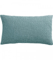 Coussin Coton Tana Bleu Alizée 40 x 65 cm