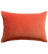 Coussin en Velours ELISE Orange - Choix de Tailles