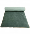 Edredon Bout de Lit Velours Celadon 85X200cm