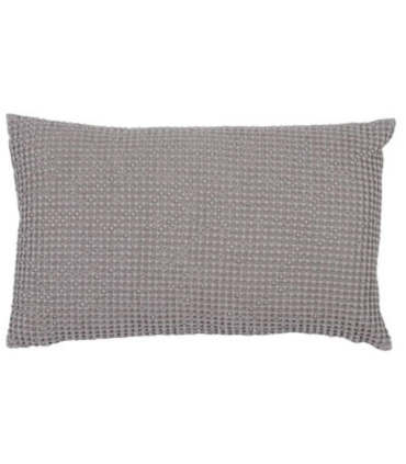 Coussin Coton MAIA Gris Clair - Choix de Tailles