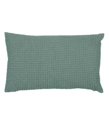 Coussin Coton MAIA Vert de Gris - Choix de Tailles
