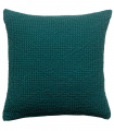 Coussin Coton MAIA Vert Canard - Choix de Tailles