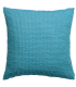 Coussin Coton MAIA Bleu Quartz - Choix de Tailles