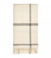 Plaid Naturel Pure Laine Ecru 135 X 195 cm