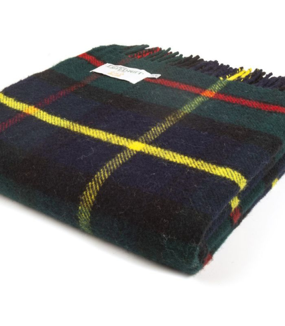 Décoration intérieur Laine Tartan ignifugé carreaux Écossais rideau