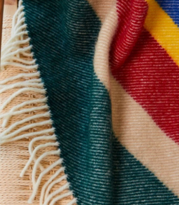 Plaid Pure Laine Alaska Pop 130 X 183 cm