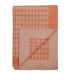 Plaid Pure Laine Palette Corail 135 X 200 cm