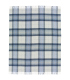 Plaid Laine Ecossais Skye Bleu 140 X 185 cm