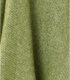 Plaid Laine Mérinos Chevrons Vert 140 X 185 cm