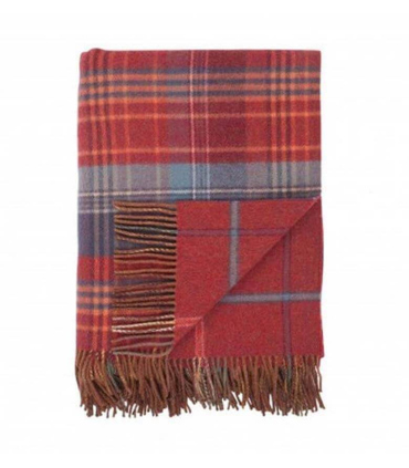 Plaid Scottish Heritage Rouge