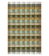 Plaid en Laine Vert et Ocre Original et Design - Collection Tasara