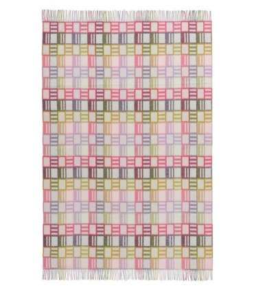 Plaid Bainbridge Designers Guild présenté à plat pour visualisation complète du dessin
