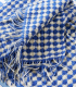 Plaid Laine Landowne Bleu 130 X 190 cm