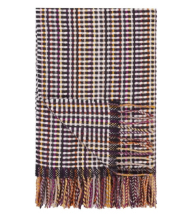 Plaid Laine Ashbee plié à plat Designers Guild