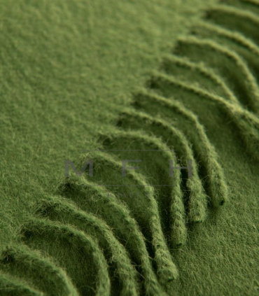 Plaid Laine Alpaga Luxe Paola Vert 130 X 180 cm