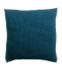 Coussin Coton MAIA Bleu Indigo - Choix de Tailles