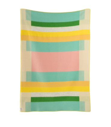 Plaid Pure Laine Mikkel Pastel 135 X 200 cm