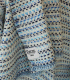 Plaid Pure Laine Juli Bleu 150 X 200 cm