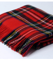 Plaid Écossais Rouge Royal Stewart 140 X 185cm