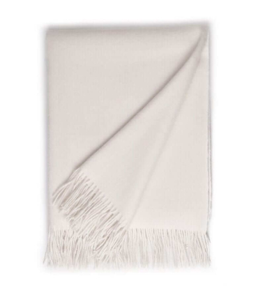 Plaid Paola Blanc cassé