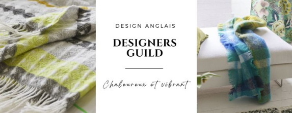 Plaids Designers Guild – Plaids haut de gamme design | Plaid Addict