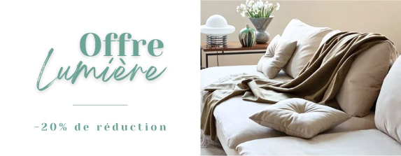 12 plaids coups de coeur lumineux à -20%