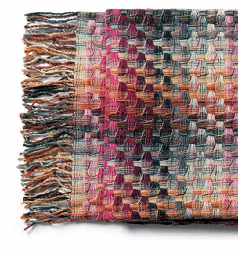 Plaid Pure Laine - détail texture douce pour canapé et chambre