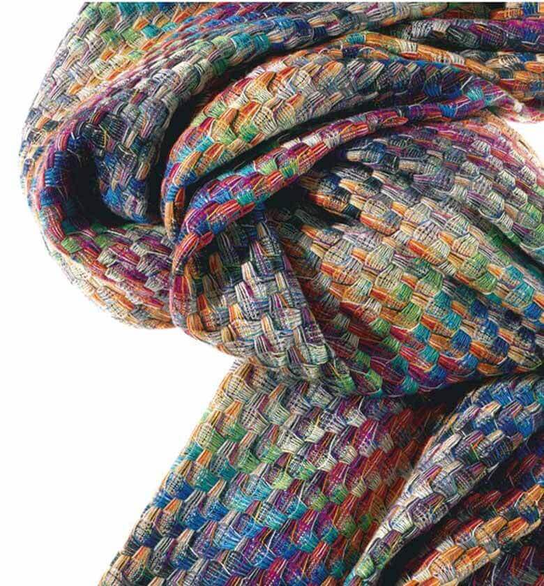 Plaid Pure Laine - accessoire déco luxe pour salon ou chambre