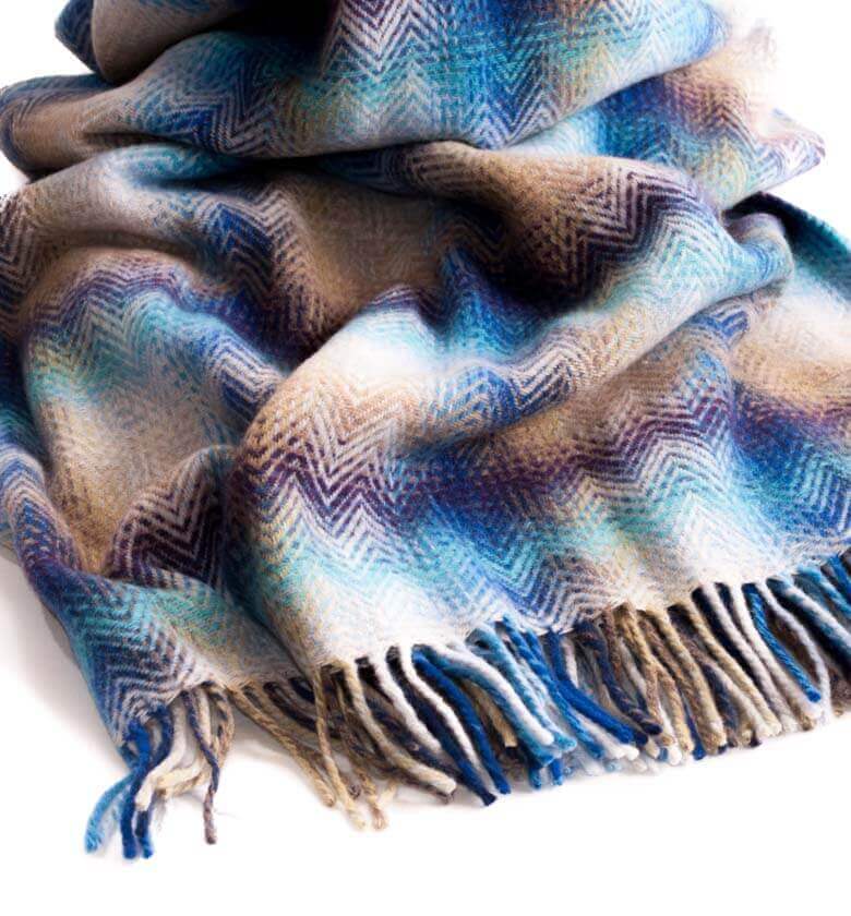 Plaid Missoni Montgomery 170 - confort et douceur en 70% Laine, 30% Polyamide