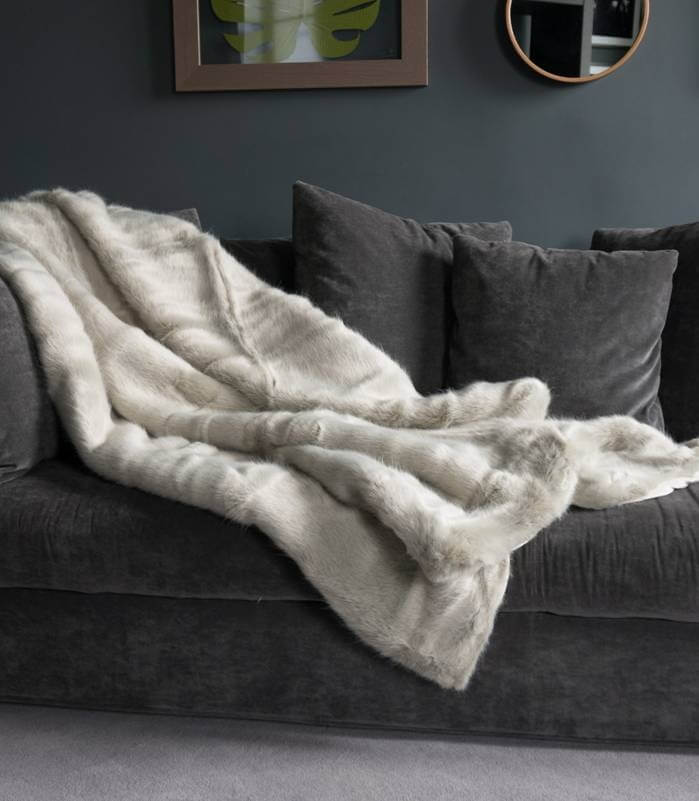 Plaid Fausse Fourrure Luxe Persan - confort et douceur en Fausse Fourrure