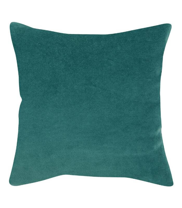 Coussin en Velours ELISE Vert de Gris, Vivaraise