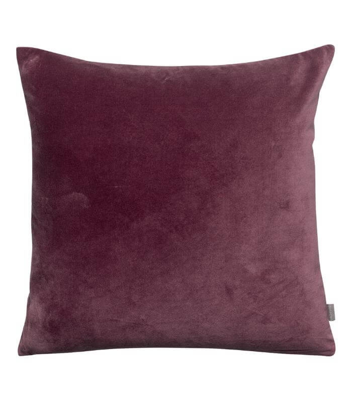 Coussin en Velours ELISE Lilas, Plaid Addict