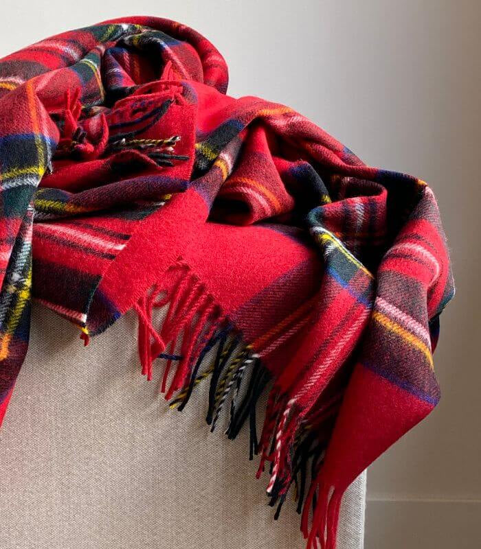 Plaid Écossais Rouge Royal Stewart - photo 8