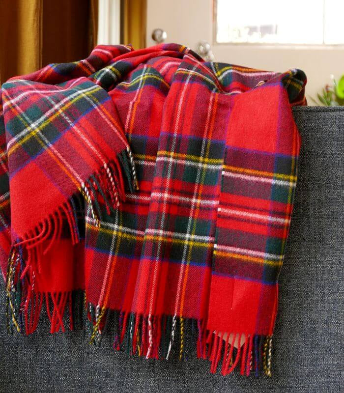Plaid Écossais Rouge Royal Stewart - photo 9