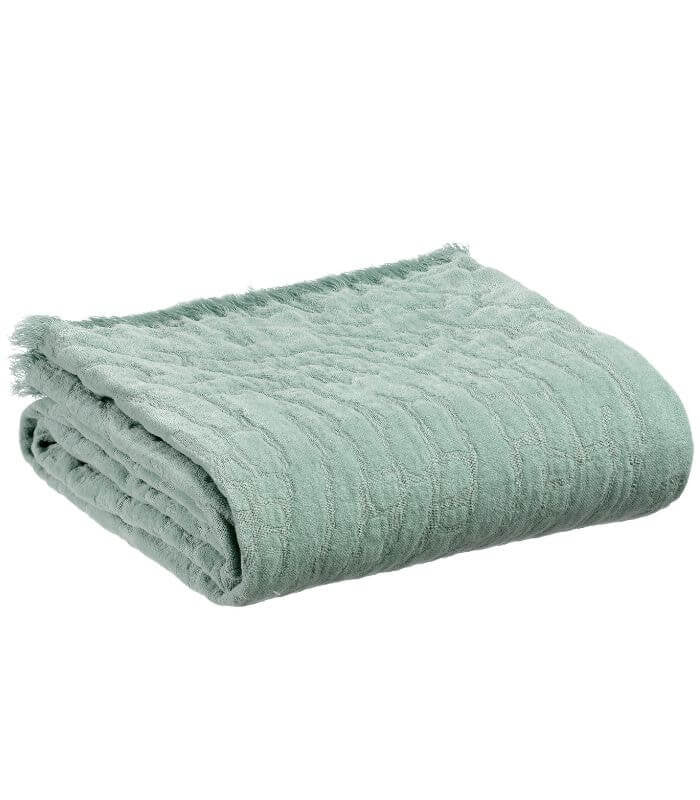 Plaid Coton Ines Opaline, Vivaraise