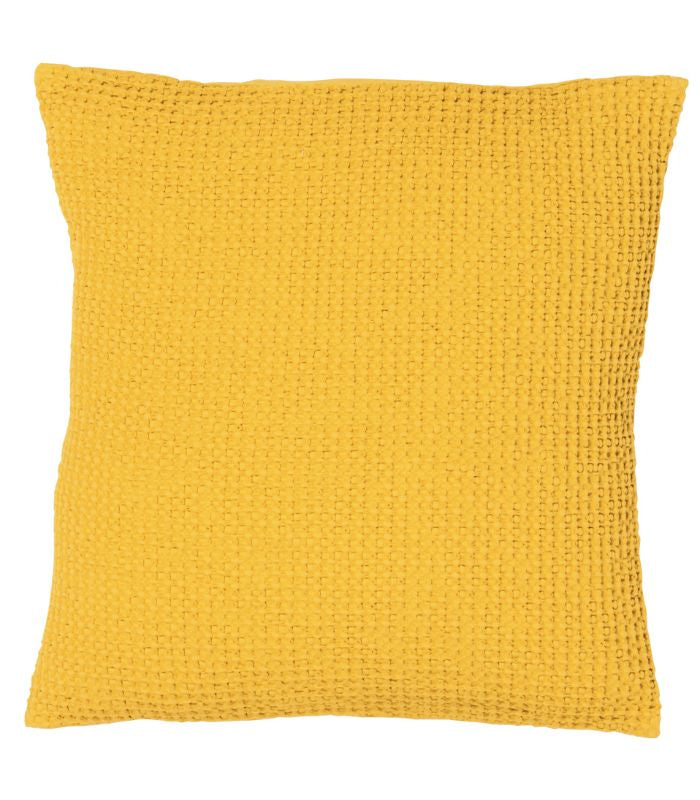 Coussin Coton MAIA Jaune, Vivaraise
