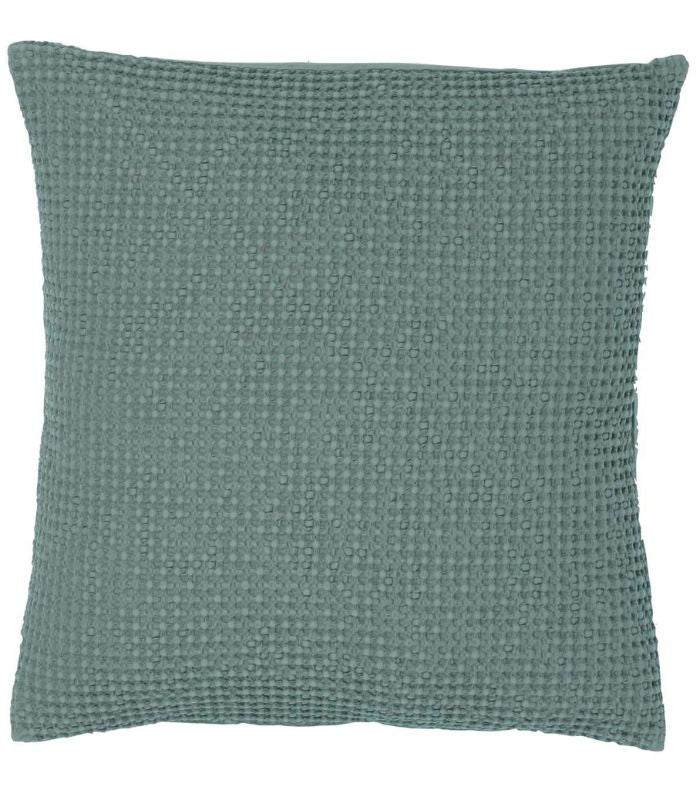Coussin Coton MAIA Vert de Gris, Vivaraise