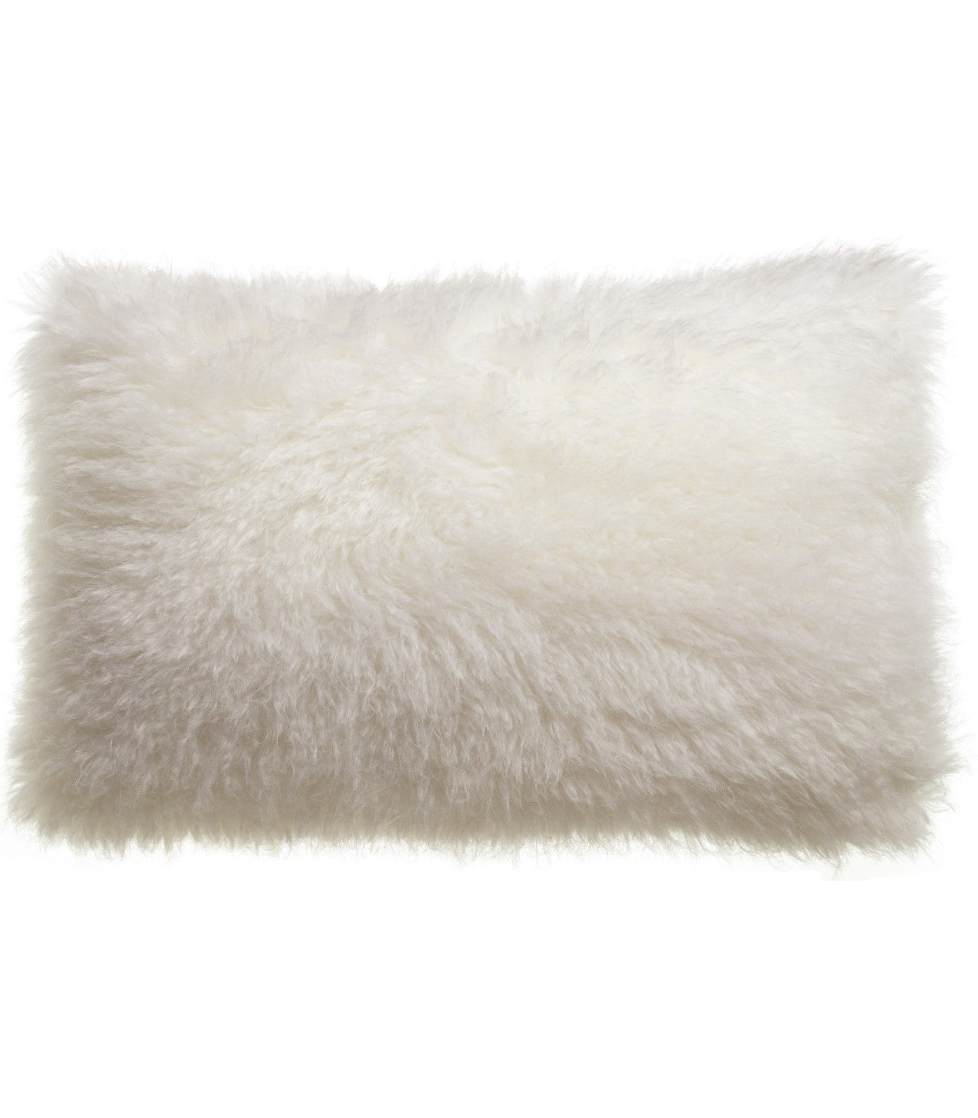 Coussin Fausse Fourrure Neige Imitation Mouton, Vivaraise, confort haut de gamme