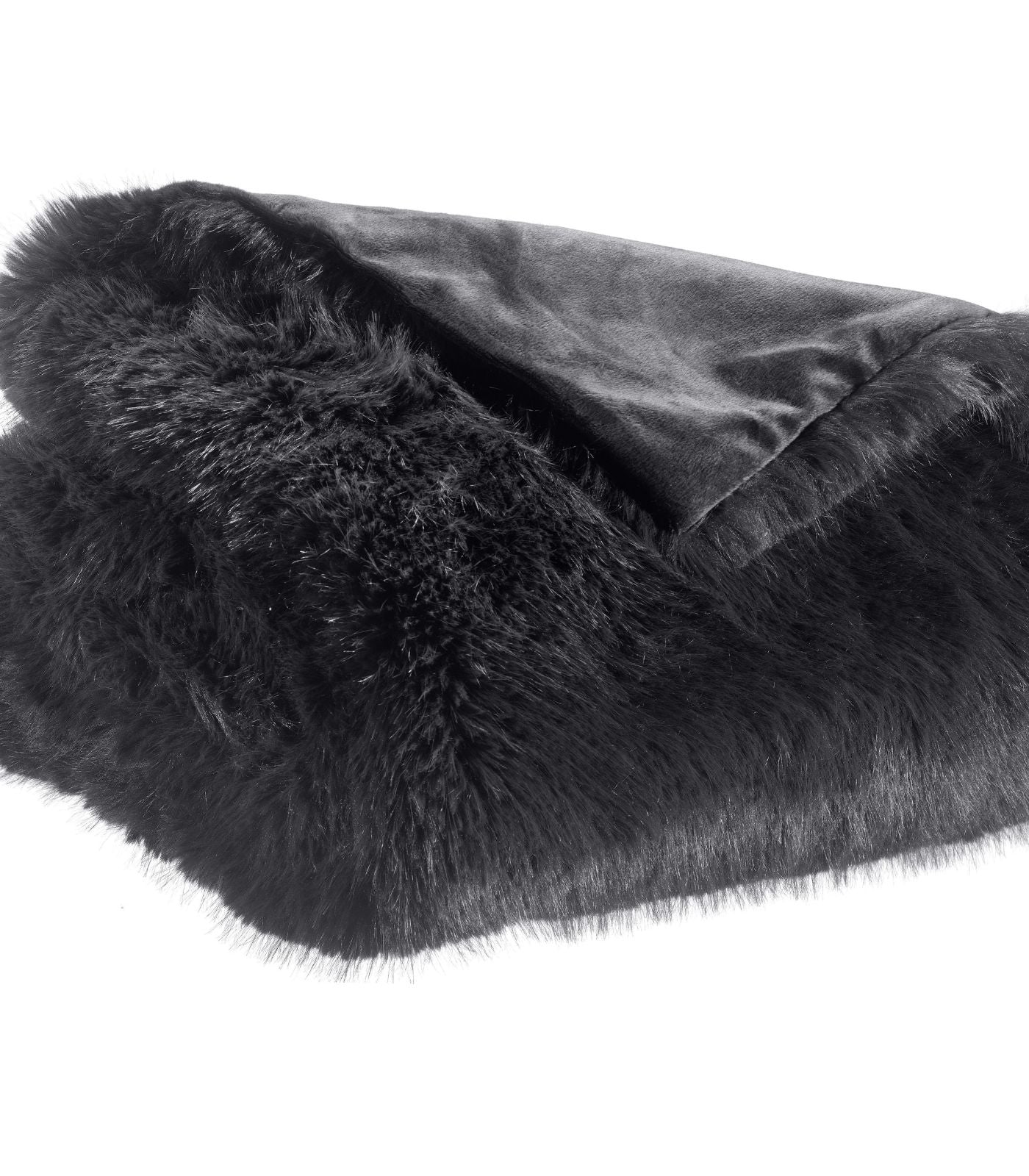 Maxi Plaid Fausse Fourrure Caviar - 180 x 220 cm, Vivaraise
